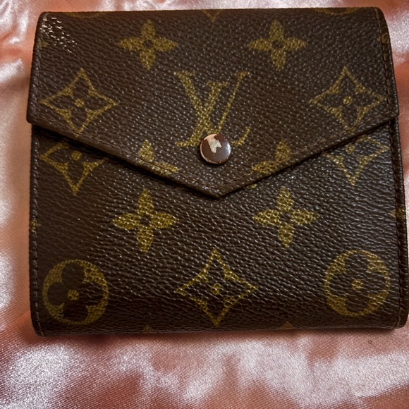 Louis Vuitton Monogram Envelope Wallet in Brown and Gold - Picture 2 of 7